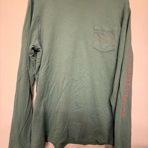 Vineyard Vines Green Long Sleeve Tee